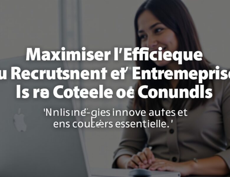 Maximiser l&rsquo;Efficacité du Recrutement en Entreprise : Stratégies Innovantes et Conseils Essentiels