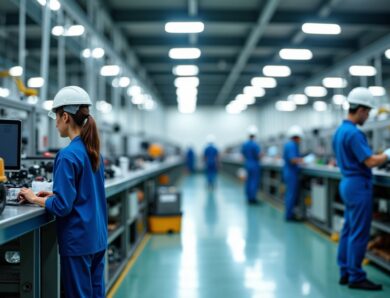 Usines et ateliers : comment l’externalisation du nettoyage industriel booste la productivité