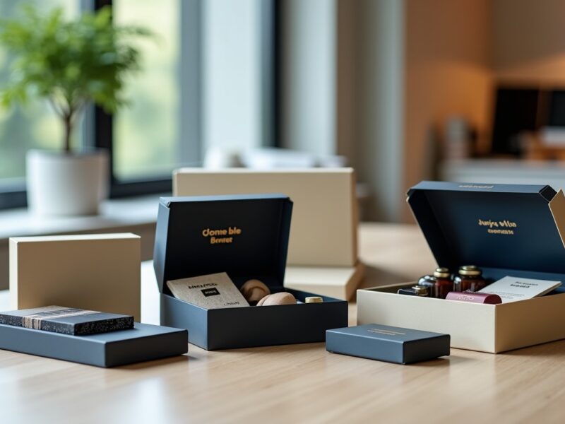 Coffrets cadeaux d’entreprise personnalisés : le choix parfait pour ravir collaborateurs et clients