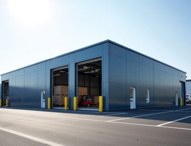Bâtiment modulaire : la solution flexible pour optimiser stockage, logistique et pics d’activité saisonnière