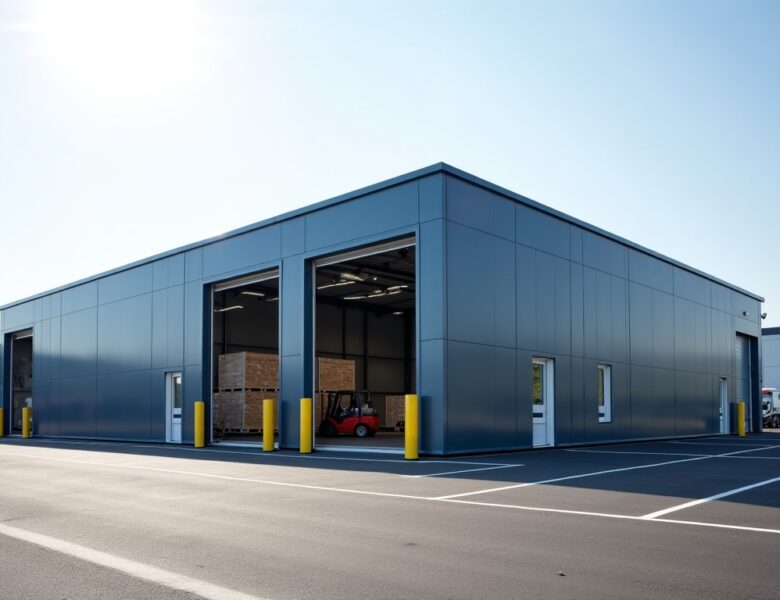 Bâtiment modulaire : la solution flexible pour optimiser stockage, logistique et pics d’activité saisonnière